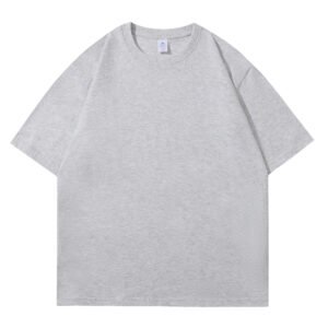 200gsm 100% Cotton Solid Crew Neck T-Shirts(Customizable Design)