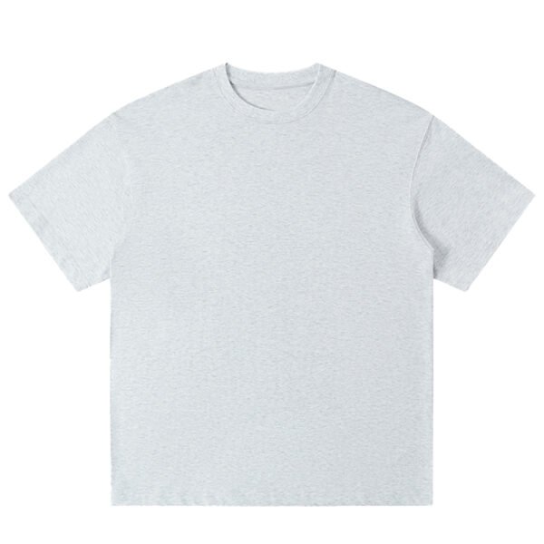 300gsm 100% Cotton Solid Crew Neck T-Shirts(Customizable Design)