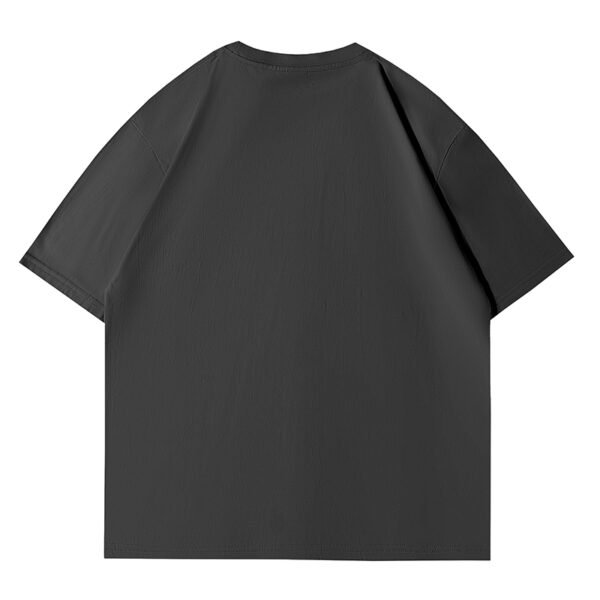 220gsm 100% Cotton Solid Crew Neck T-Shirts(Customizable Design) - Image 5