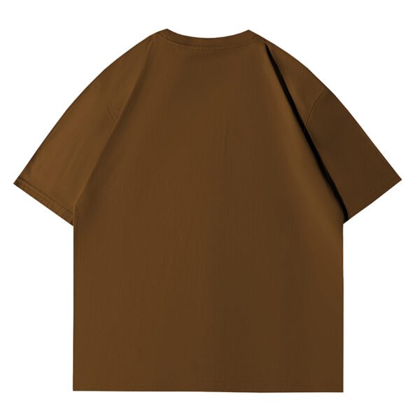 240gsm 100% Cotton Solid Crew Neck T-Shirts(Customizable Design) - Image 13