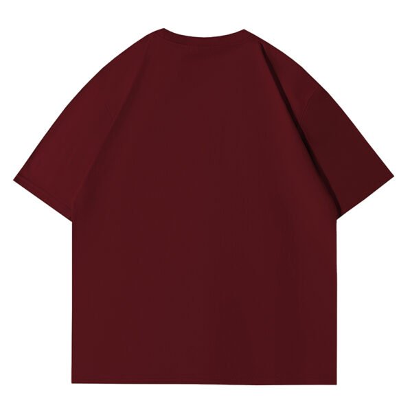 240gsm 100% Cotton Solid Crew Neck T-Shirts(Customizable Design) - Image 11