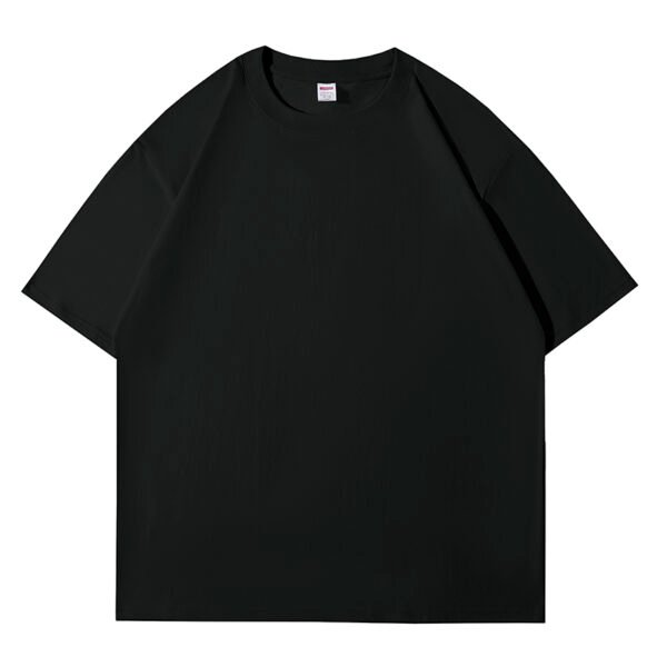 240gsm 100% Cotton Solid Crew Neck T-Shirts(Customizable Design) - Image 8