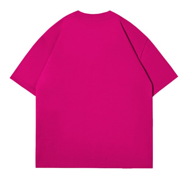 240gsm 100% Cotton Solid Crew Neck T-Shirts(Customizable Design) - Image 21