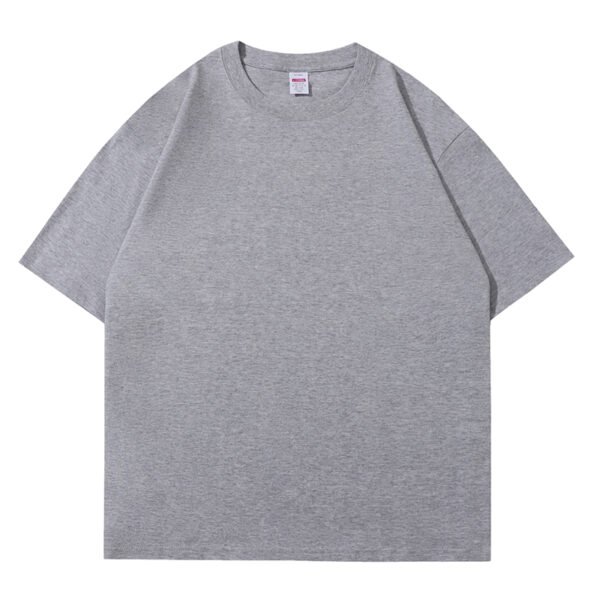 240gsm 100% Cotton Solid Crew Neck T-Shirts(Customizable Design) - Image 22