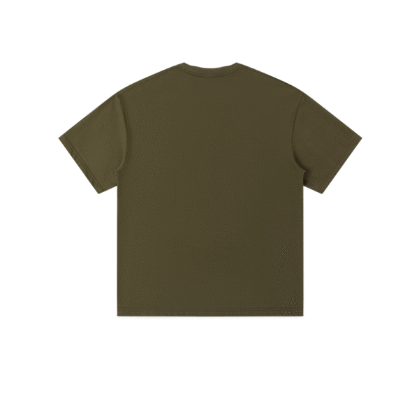 300gsm 100% Cotton Solid Crew Neck T-Shirts(Customizable Design) - Image 25