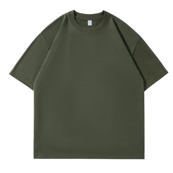 200gsm 100% Cotton Solid Crew Neck T-Shirts(Customizable Design) - Image 14