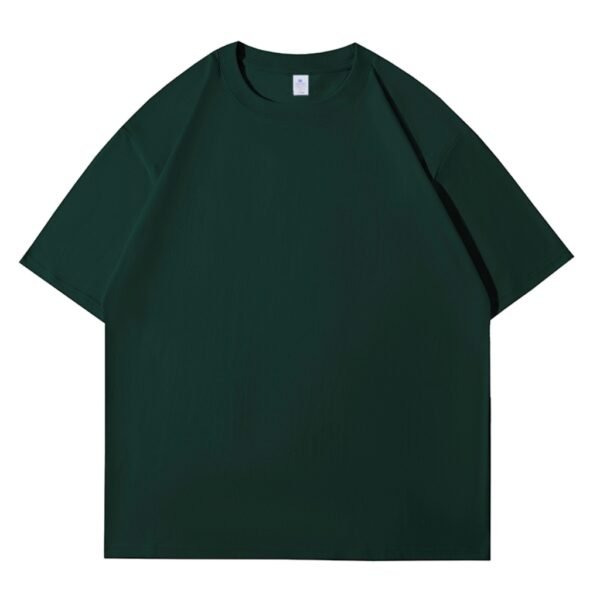 200gsm 100% Cotton Solid Crew Neck T-Shirts(Customizable Design) - Image 31