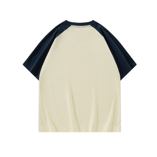 220gsm Color-blocked T-shirt - Image 15