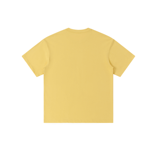 300gsm 100% Cotton Solid Crew Neck T-Shirts(Customizable Design) - Image 19
