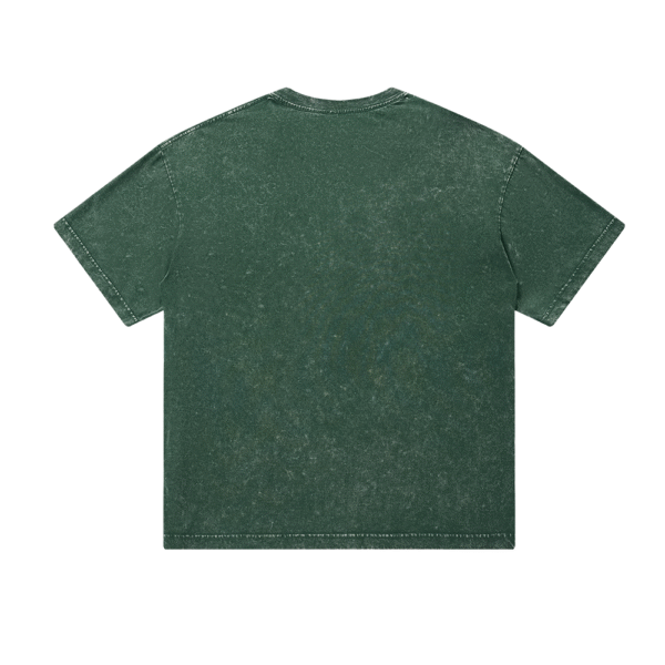 240gsm 100% Cotton Washed Short Sleeve T-Shirt (Customizable Design) - Image 13