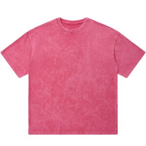 240gsm 100% Cotton Washed Short Sleeve T-Shirt (Customizable Design)