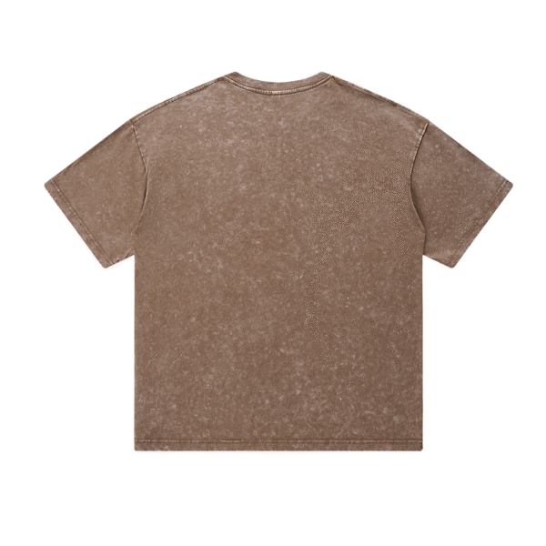 240gsm 100% Cotton Washed Short Sleeve T-Shirt (Customizable Design) - Image 11