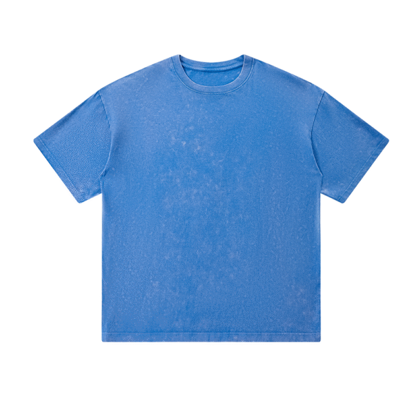 240gsm 100% Cotton Washed Short Sleeve T-Shirt (Customizable Design) - Image 6