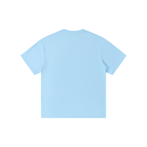 300gsm 100% Cotton Solid Crew Neck T-Shirts(Customizable Design) - Image 15