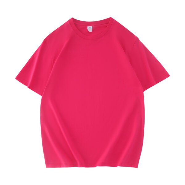 200gsm 100% Cotton Solid Crew Neck T-Shirts(Customizable Design) - Image 11