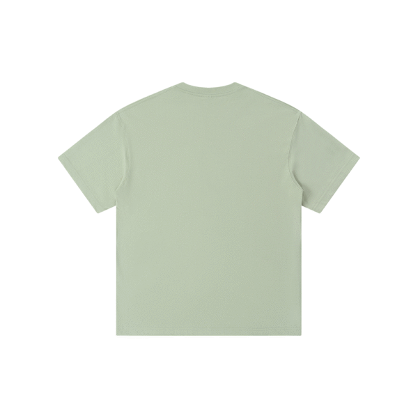 300gsm 100% Cotton Solid Crew Neck T-Shirts(Customizable Design) - Image 29