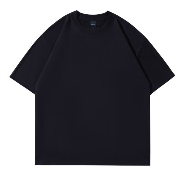 240gsm 100% Cotton Solid Crew Neck T-Shirts(Customizable Design) - Image 14