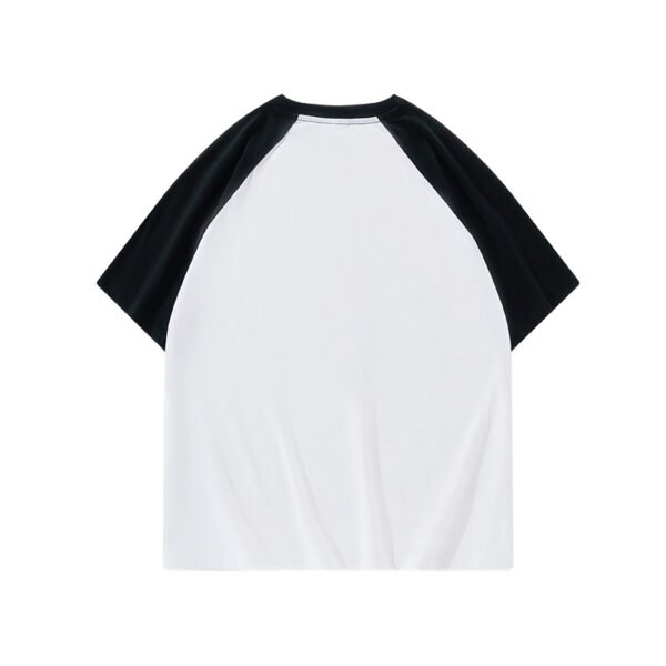 220gsm Color-blocked T-shirt - Image 7