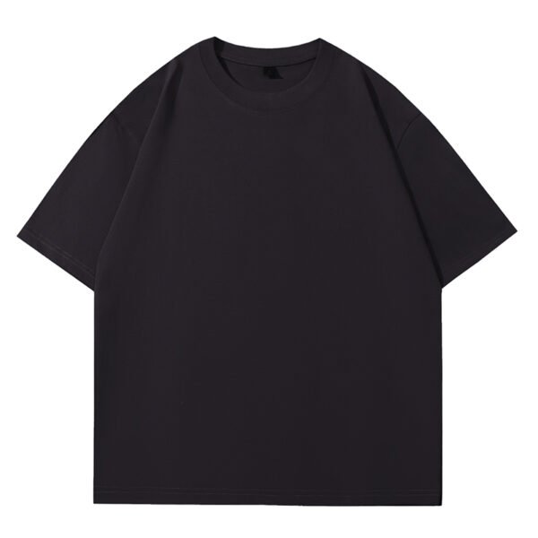 260gsm 100% Cotton Solid Crew Neck T-Shirts(Customizable Design) - Image 17