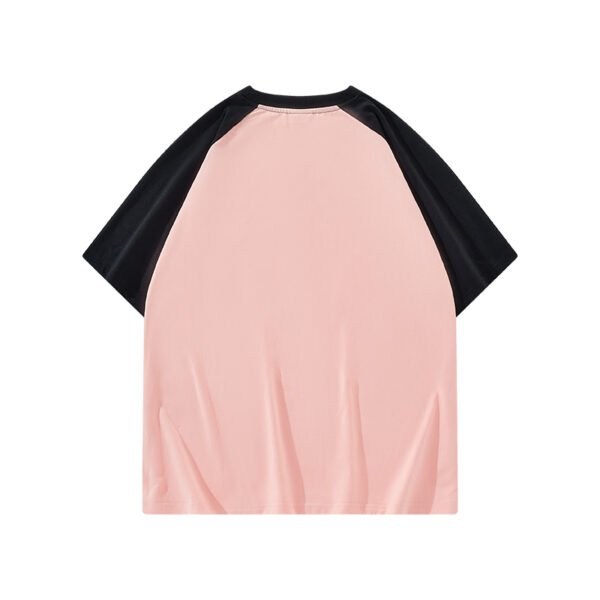 220gsm Color-blocked T-shirt - Image 9