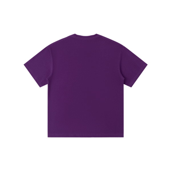 300gsm 100% Cotton Solid Crew Neck T-Shirts(Customizable Design) - Image 17