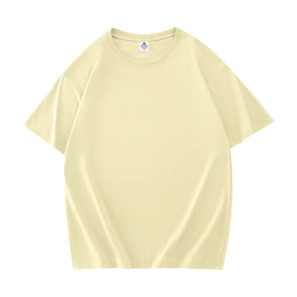 200gsm 100% Cotton Solid Crew Neck T-Shirts(Customizable Design) - Image 20