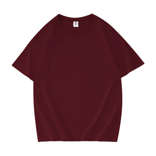 200gsm 100% Cotton Solid Crew Neck T-Shirts(Customizable Design) - Image 21