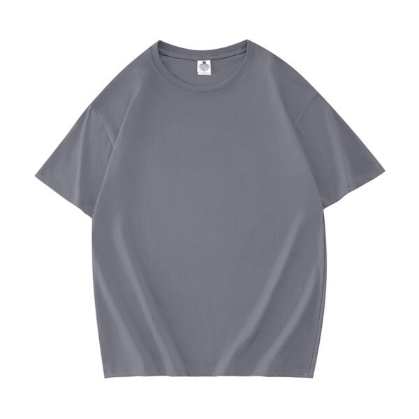200gsm 100% Cotton Solid Crew Neck T-Shirts(Customizable Design) - Image 17