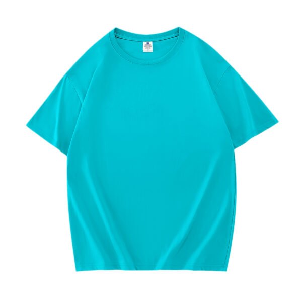 200gsm 100% Cotton Solid Crew Neck T-Shirts(Customizable Design) - Image 23