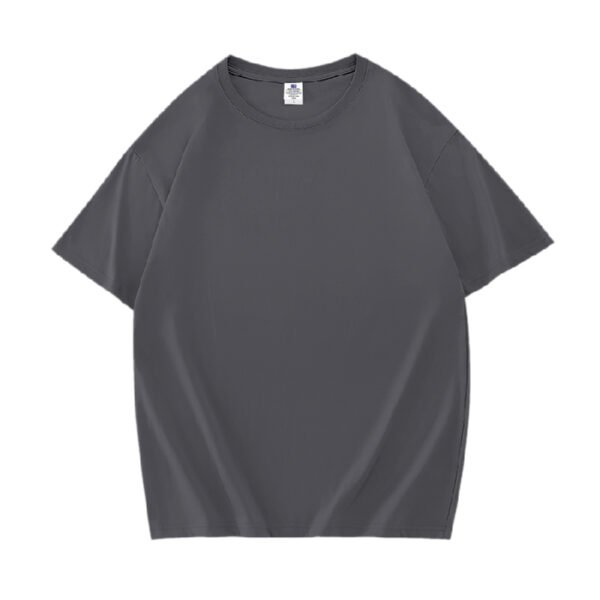 200gsm 100% Cotton Solid Crew Neck T-Shirts(Customizable Design) - Image 5