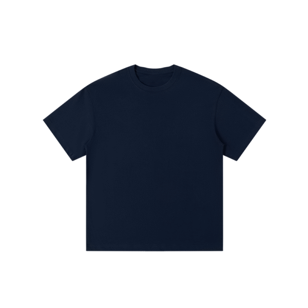 300gsm 100% Cotton Solid Crew Neck T-Shirts(Customizable Design) - Image 34