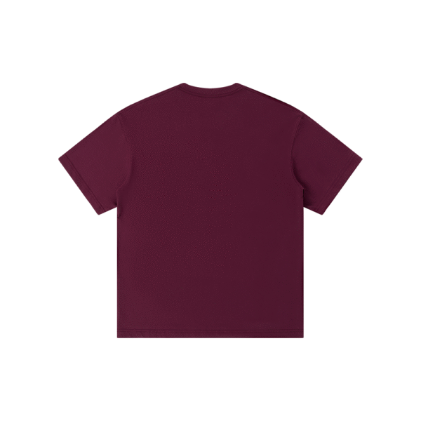 300gsm 100% Cotton Solid Crew Neck T-Shirts(Customizable Design) - Image 27