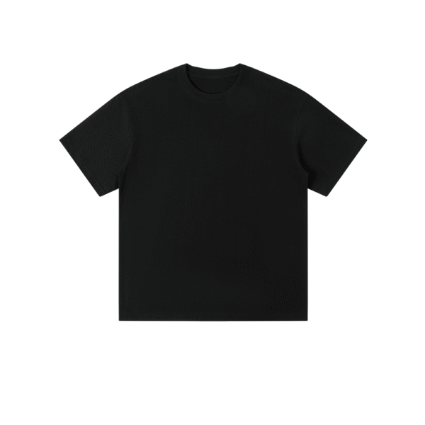 300gsm 100% Cotton Solid Crew Neck T-Shirts(Customizable Design) - Image 30