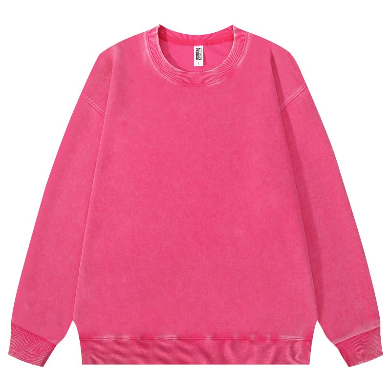 360GSM WASHED CREWNECK(Customizable design)